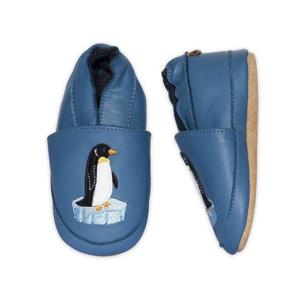 Hovedbilde Melton - Tøfler i Skinn Penguin Captain's Blue