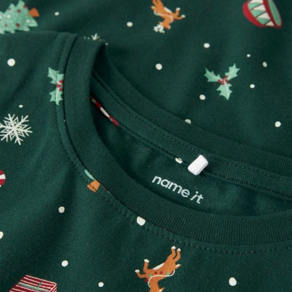 Hovedbilde Name It - Julepysj 2-delt Vismas Xmas Botanical ...