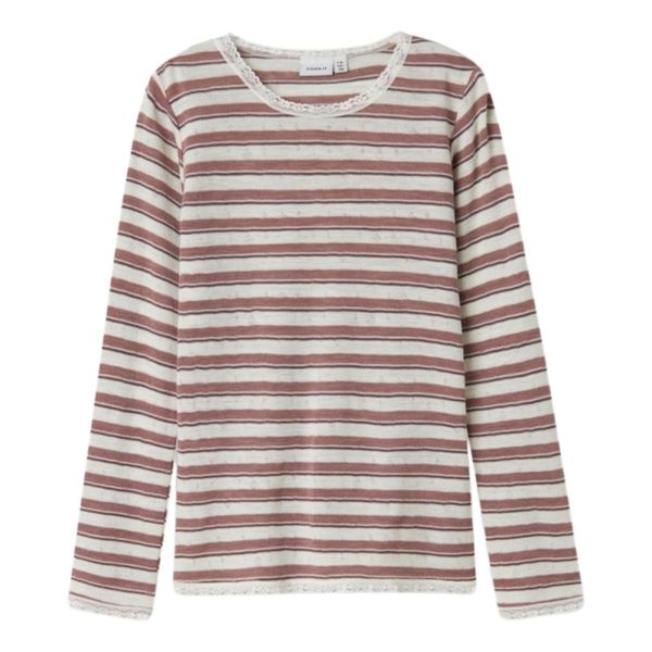 Hovedbilde Name It - Trøye Ull Jr Wang Stripe Antler/ Snow ...