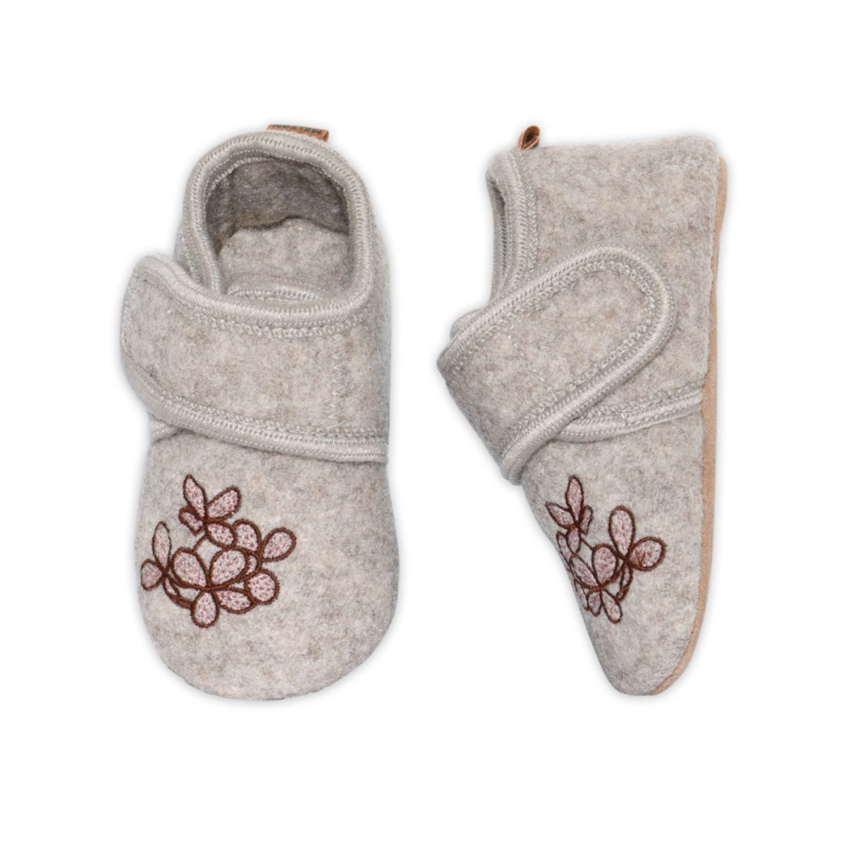 Melton - Ulltøfler Hortensia Beige Melange
