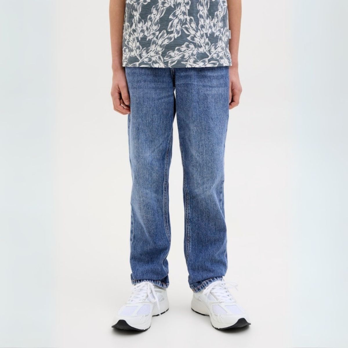 Jack & Jones - Jeans Bukse Clark Original AKM 123 Blue Denim