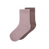 Hovedbilde Name It - 2 Pk Ullsokker Wakta Purple Dove/ ...