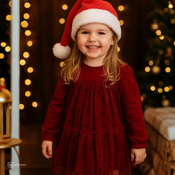 Hovedbilde Hust and Claire - Julekjole Karoline Teaberry