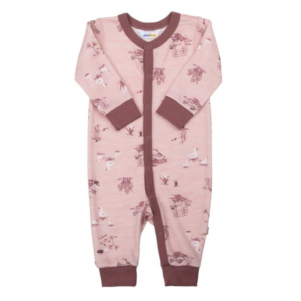 Hovedbilde Joha - Heldress Ull og Bambus Gås Rosa