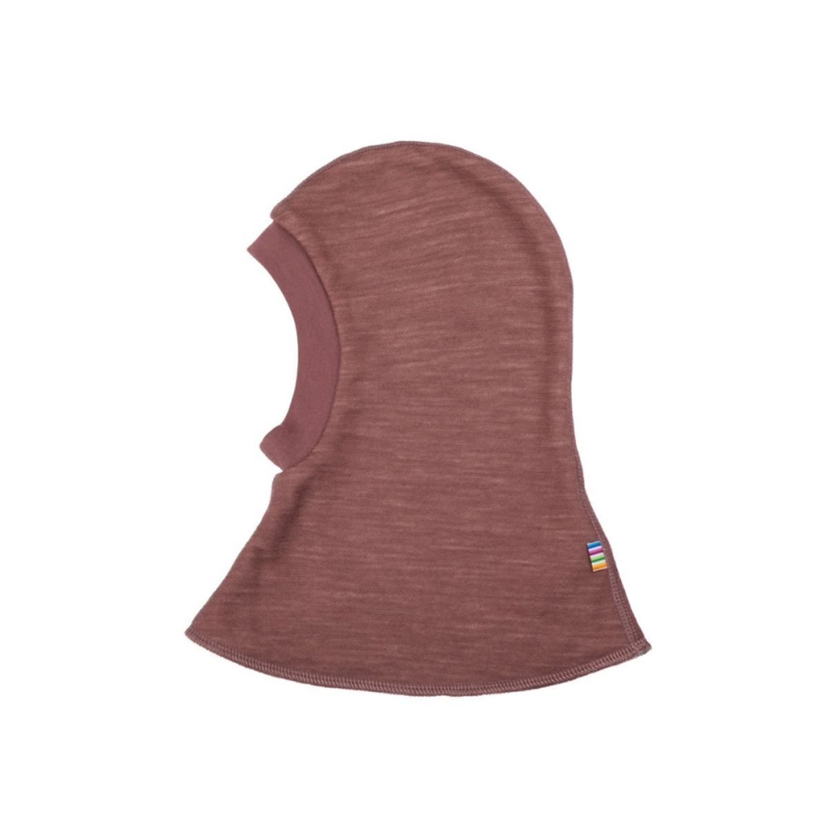 Joha - Balaclava i Ull og Bambus Mørk Rose
