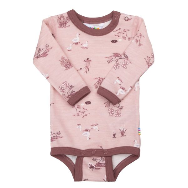 Hovedbilde Joha - Body Ull og Bambus Gås Rosa