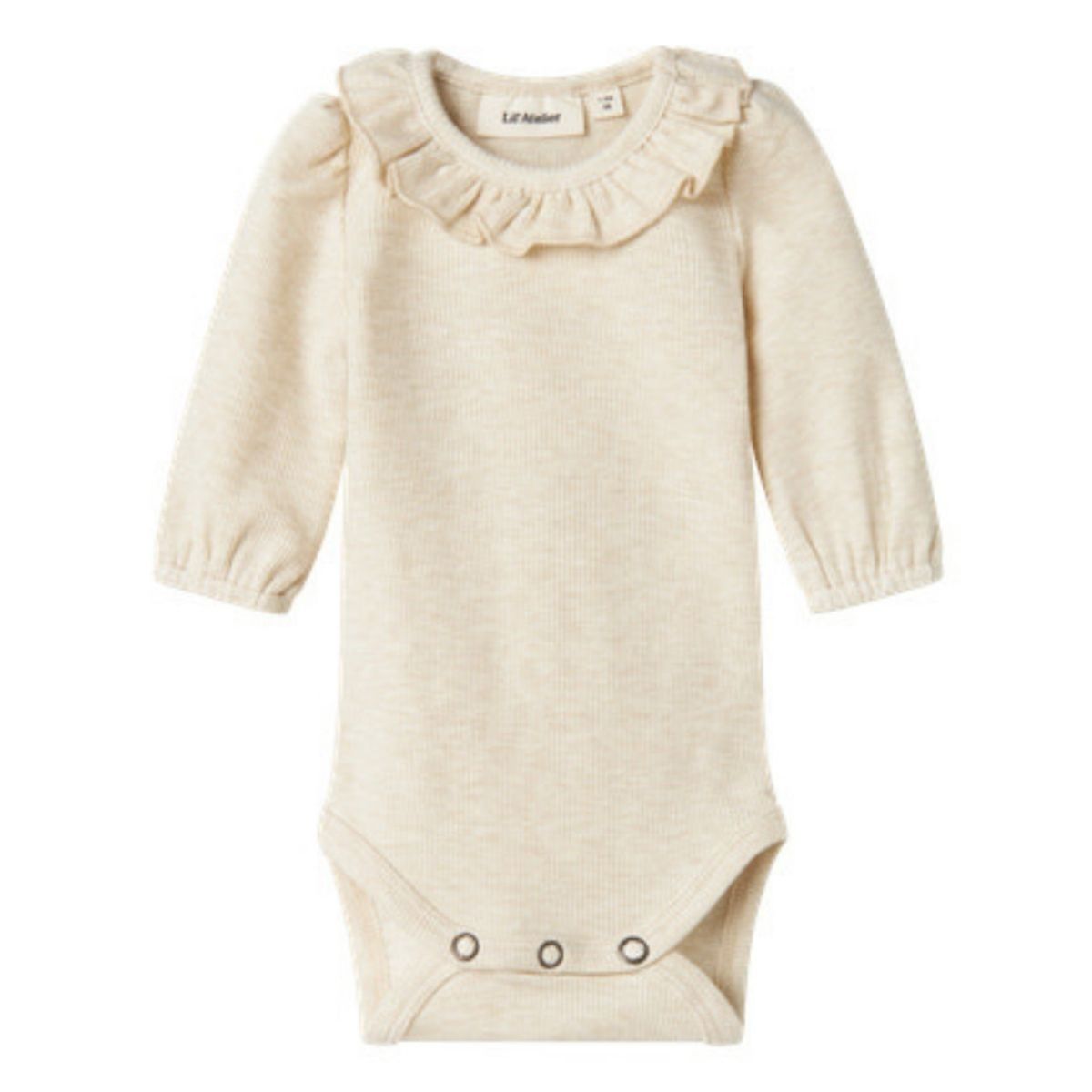 Lil´Atelier - Body Darla Rib Turtledove Melange